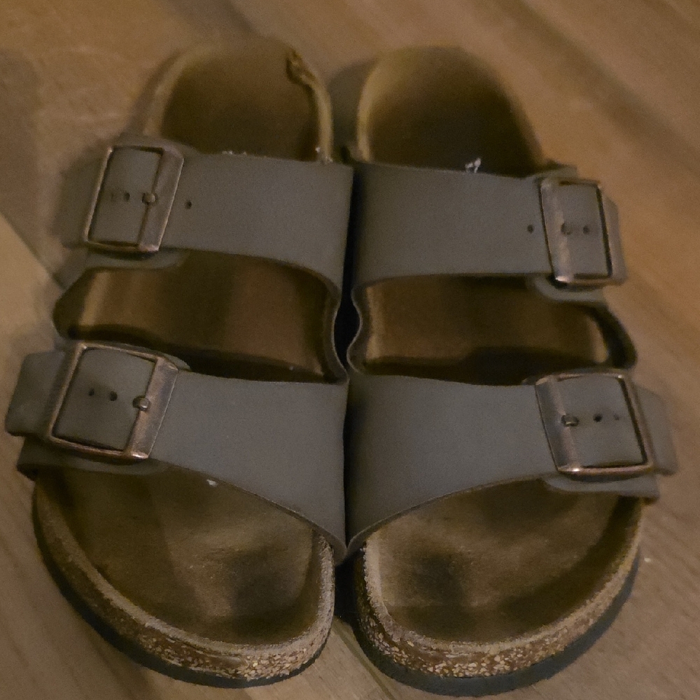 Birkenstock Dark Brown Sandals with Buckles - Picture 2 of 5